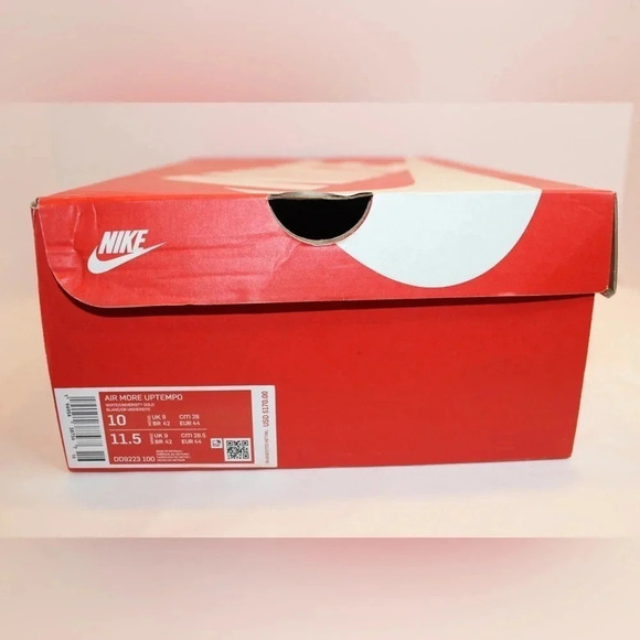 Used with Box Nike Air More Uptempo 'Roswell Raygun' Sneakers Size M 10 W 11.5 - Picture 16 of 16